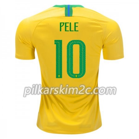 Koszulka Brazylia Pele 10 Główna Mistrzostwa Świata 2018 - Koszulki Piłkarskie